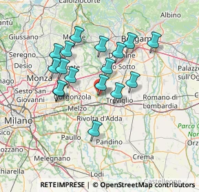 Mappa Via Fratelli Mantegazza, 20062 Cassano d'Adda MI, Italia (12.34647)