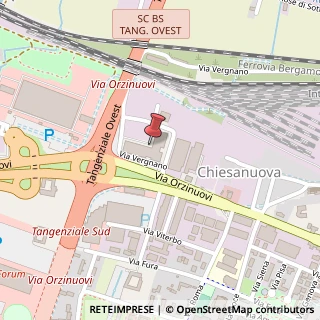 Mappa Via Vergnano, 97, 25125 Brescia, Brescia (Lombardia)
