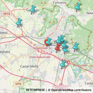Mappa Via Sondrio, 25125 Brescia BS, Italia (4.08455)