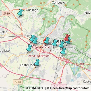 Mappa Via Sondrio, 25125 Brescia BS, Italia (3.32545)