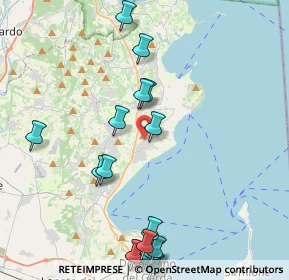 Mappa Via Sandro Pertini, 25080 Moniga del Garda BS, Italia (5.3445)