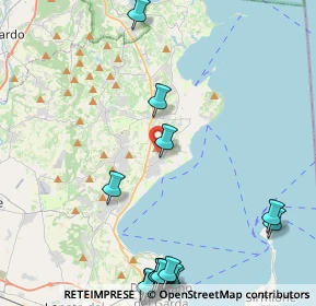 Mappa Via Sandro Pertini, 25080 Moniga del Garda BS, Italia (6.3175)
