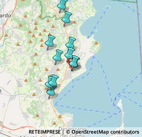 Mappa Via Sandro Pertini, 25080 Moniga del Garda BS, Italia (2.71636)