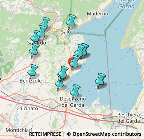Mappa Via Sandro Pertini, 25080 Moniga del Garda BS, Italia (6.12563)