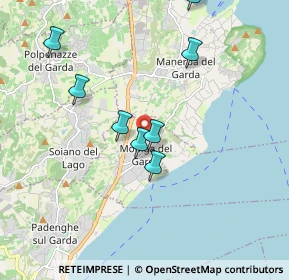 Mappa Via Sandro Pertini, 25080 Moniga del Garda BS, Italia (2.43455)