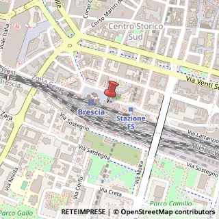 Mappa Viale della Stazione, 80, 25124 Brescia, Brescia (Lombardia)