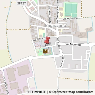 Mappa Piazza Castello, 24040 Pagazzano BG, Italia, 24040 Pagazzano, Bergamo (Lombardia)