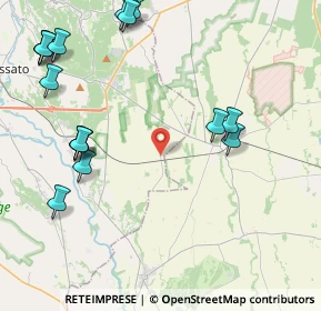 Mappa Via Strada Buronzina, 13040 Rovasenda VC, Italia (5.30875)