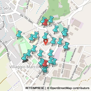 Mappa Via La Malfa, 25082 Botticino BS, Italia (0.23)