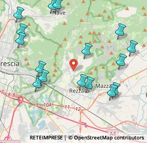Mappa Via La Malfa, 25082 Botticino BS, Italia (4.90938)
