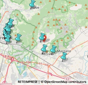 Mappa Via La Malfa, 25082 Botticino BS, Italia (5.839)
