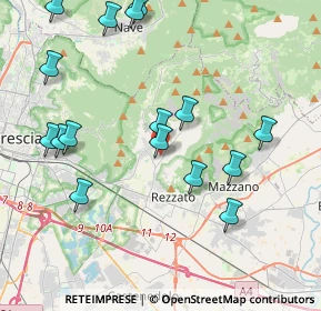 Mappa Via La Malfa, 25082 Botticino BS, Italia (4.50688)