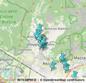 Mappa Via La Malfa, 25082 Botticino BS, Italia (1.64769)