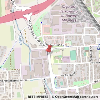 Mappa Via Giuseppe di Vittorio, 68, 20026 Novate Milanese, Milano (Lombardia)
