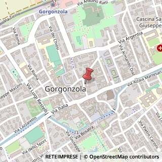 Mappa Via Camillo Benso Cavour, 22, 20064 Gorgonzola, Milano (Lombardia)