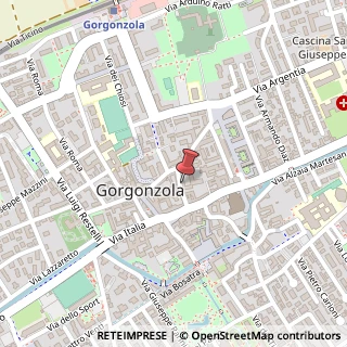 Mappa Via Camillo Benso Cavour, 22, 20064 Gorgonzola, Milano (Lombardia)