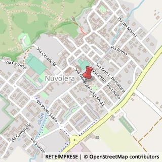 Mappa Via Generale Luigi Soldo, 7, 25080 Nuvolera, Brescia (Lombardia)