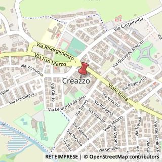 Mappa Piazza del Comune, 6, 36051 Creazzo, Vicenza (Veneto)