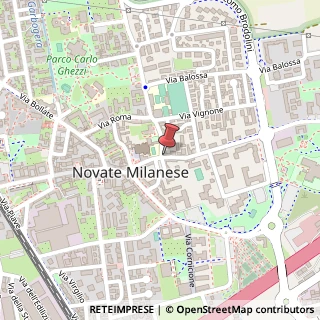 Mappa Via Cavour, 11 angolo, Via Cascina del Sole, 20026 Novate Milanese MI, Italia, 20026 Novate Milanese, Milano (Lombardia)