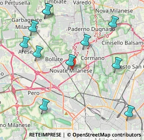 Mappa Angolo, 20026 Novate Milanese MI, Italia (4.98364)