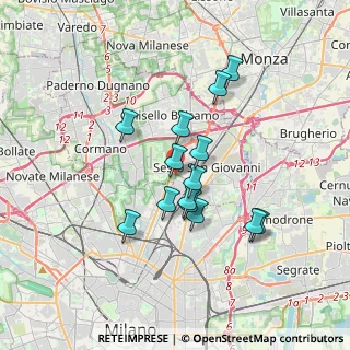 Mappa Via Milanese Via Carducci, 20099 Sesto San Giovanni MI, Italia (2.85714)