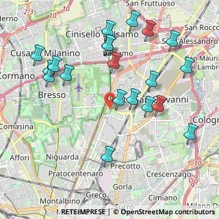 Mappa Via Milanese Via Carducci, 20099 Sesto San Giovanni MI, Italia (2.2765)