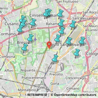 Mappa Via Milanese Via Carducci, 20099 Sesto San Giovanni MI, Italia (2.26765)