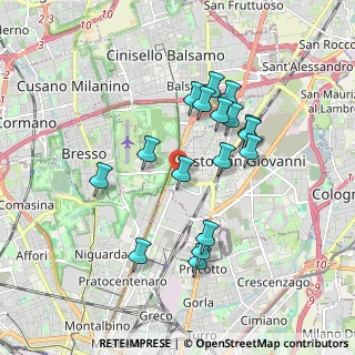 Mappa Via Milanese Via Carducci, 20099 Sesto San Giovanni MI, Italia (1.65)