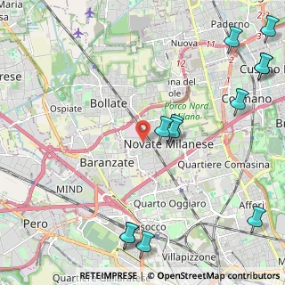 Mappa Via Resistenza, 20026 Novate Milanese MI, Italia (2.9725)