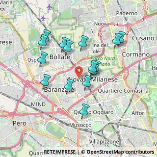 Mappa Via Resistenza, 20026 Novate Milanese MI, Italia (1.70533)