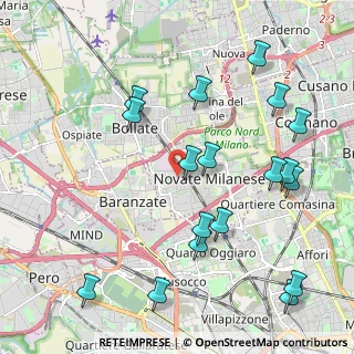 Mappa Via Resistenza, 20026 Novate Milanese MI, Italia (2.41)