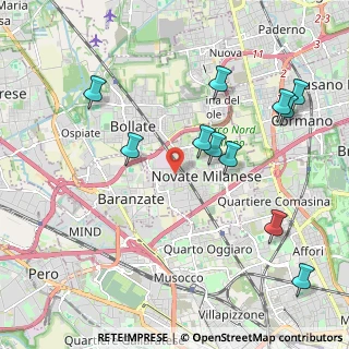 Mappa Via Resistenza, 20026 Novate Milanese MI, Italia (2.24909)