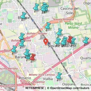 Mappa Via Resistenza, 20026 Novate Milanese MI, Italia (1.2265)