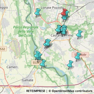 Mappa Via XXV Aprile, 20029 Turbigo MI, Italia (4.007)