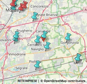 Mappa Via Madre Teresa di Calcutta, 20063 Cernusco sul Naviglio MI, Italia (5.22933)