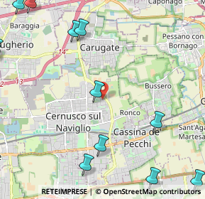 Mappa Via Madre Teresa di Calcutta, 20063 Cernusco sul Naviglio MI, Italia (3.30462)