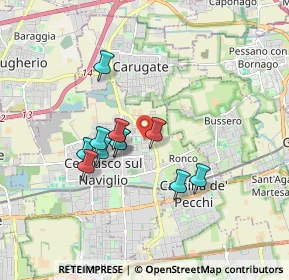 Mappa Via Madre Teresa di Calcutta, 20063 Cernusco sul Naviglio MI, Italia (1.41636)