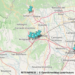 Mappa Via Ferrarin Arturo, 36051 Creazzo VI, Italia (37.04182)
