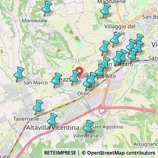 Mappa Via Ferrarin Arturo, 36051 Creazzo VI, Italia (2.3595)