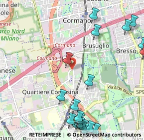 Mappa Via Senigallia, 20161 Milano MI, Italia (1.5015)