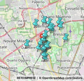 Mappa Via Senigallia, 20161 Milano MI, Italia (1.2095)