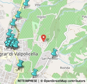 Mappa Via Calcarole, 37024 Negrar di Valpolicella VR, Italia (0.758)