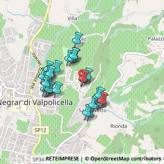 Mappa Via Calcarole, 37024 Negrar di Valpolicella VR, Italia (0.38621)