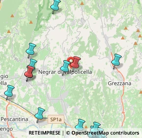 Mappa Via Calcarole, 37024 Negrar di Valpolicella VR, Italia (6.639)