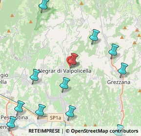 Mappa Via Calcarole, 37024 Negrar di Valpolicella VR, Italia (5.89538)