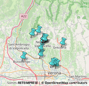 Mappa Via Calcarole, 37024 Negrar di Valpolicella VR, Italia (4.72)