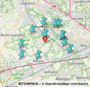 Mappa Str. Vicinale dei Boschi, 20014 Nerviano MI, Italia (3.22833)