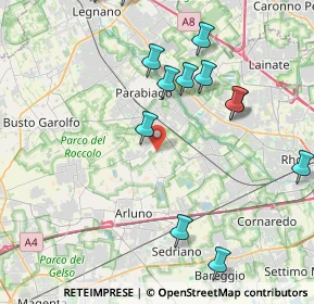 Mappa Str. Vicinale dei Boschi, 20014 Nerviano MI, Italia (4.90143)