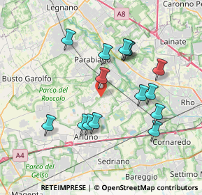 Mappa Str. Vicinale dei Boschi, 20014 Nerviano MI, Italia (3.518)