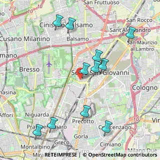 Mappa Via San Giuseppe, 20099 Sesto San Giovanni MI, Italia (2.24909)
